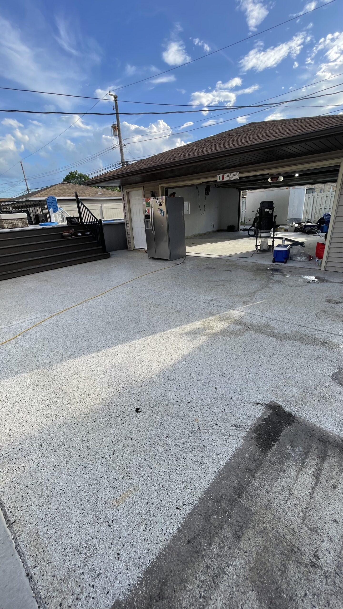 Flake Exterior Patio before