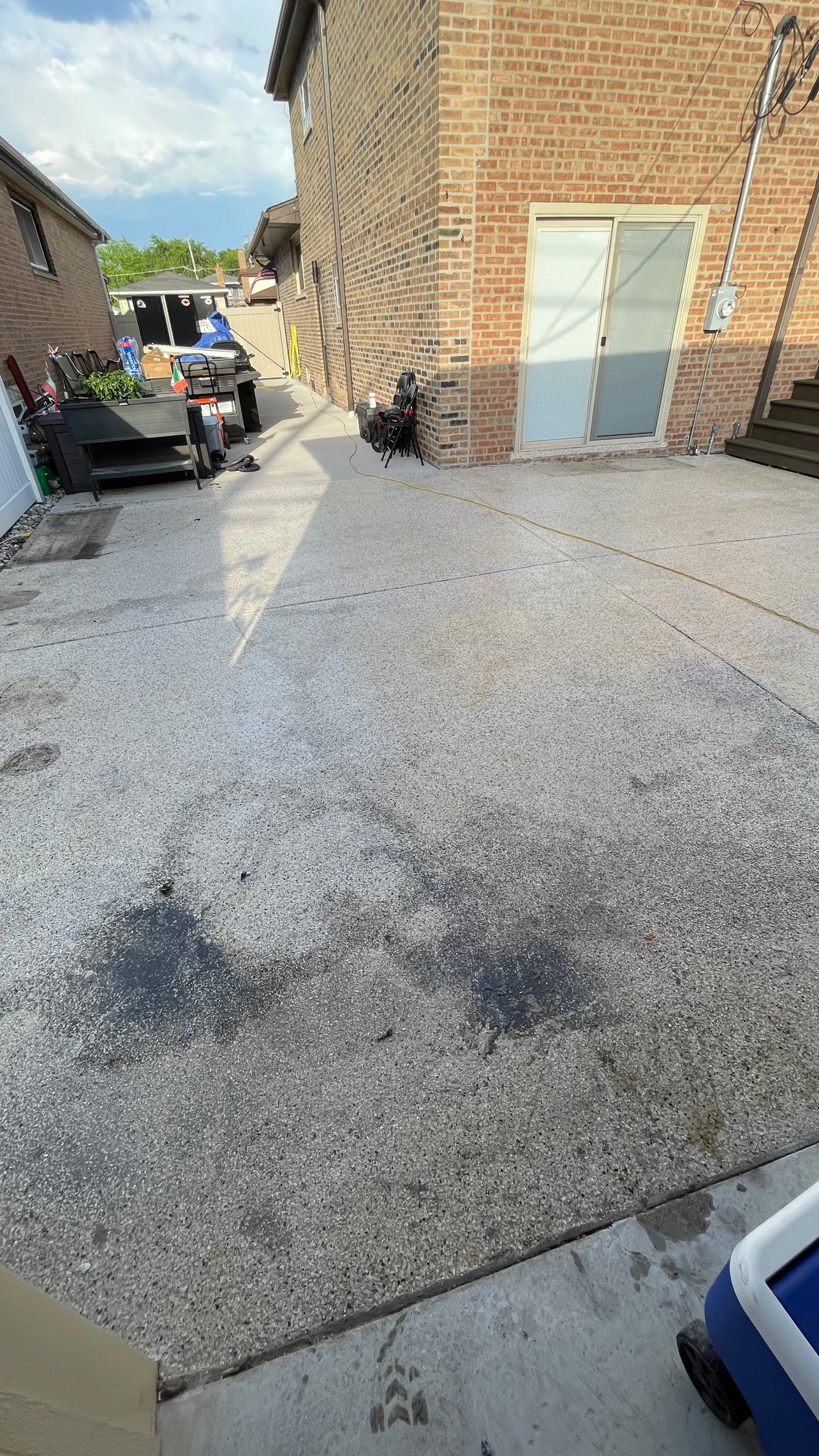 Flake Exterior Patio before